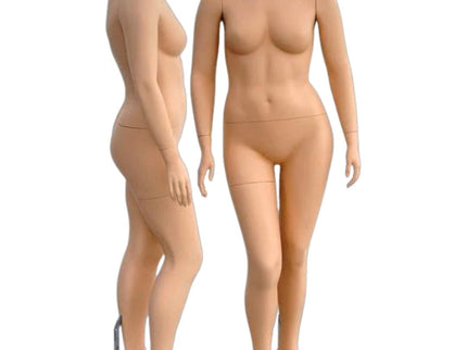 Plus Size Female Display Mannequin - No Head (TMK-MD-PLUSF1)
