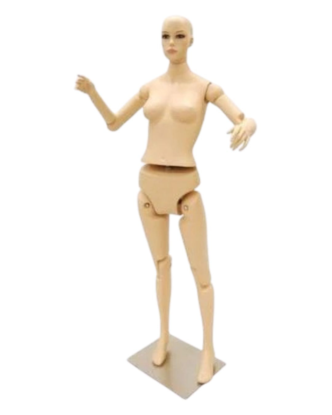 Flexible Female Mannequin with Bendable Joints (TMK-MD-Z-FFXF)