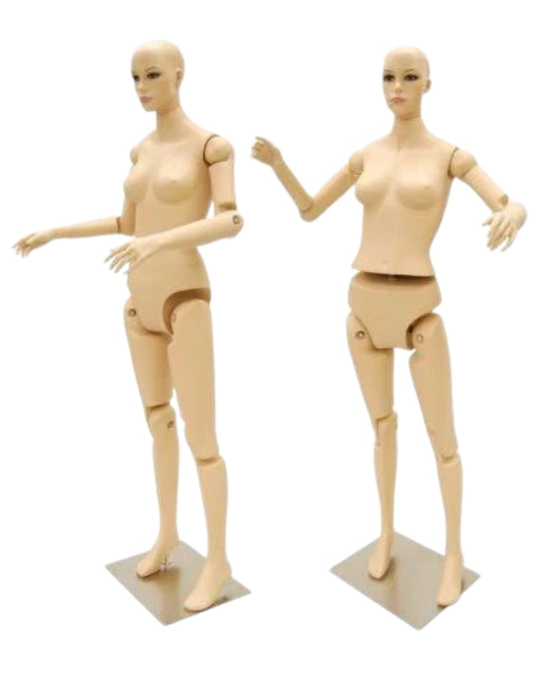 Flexible Female Mannequin with Bendable Joints (TMK-MD-Z-FFXF)
