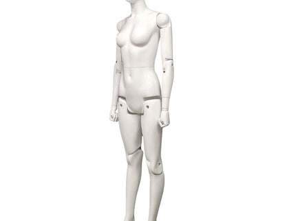 Female White Abstract Posable Mannequin (TMK-MD-Z-FFXWEG)