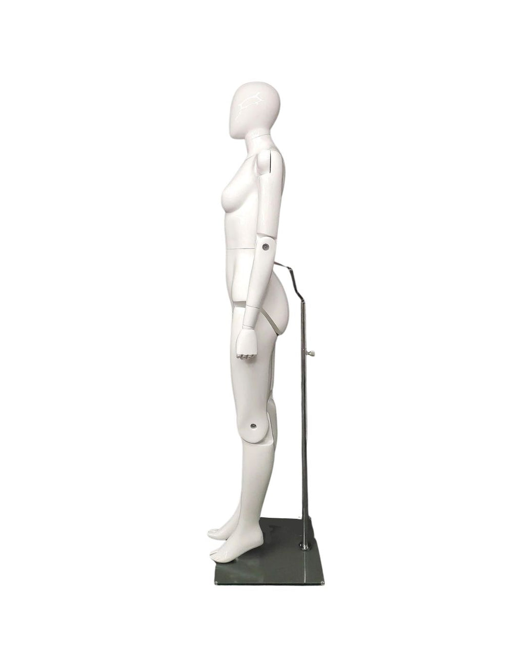 Female White Abstract Posable Mannequin (TMK-MD-Z-FFXWEG)