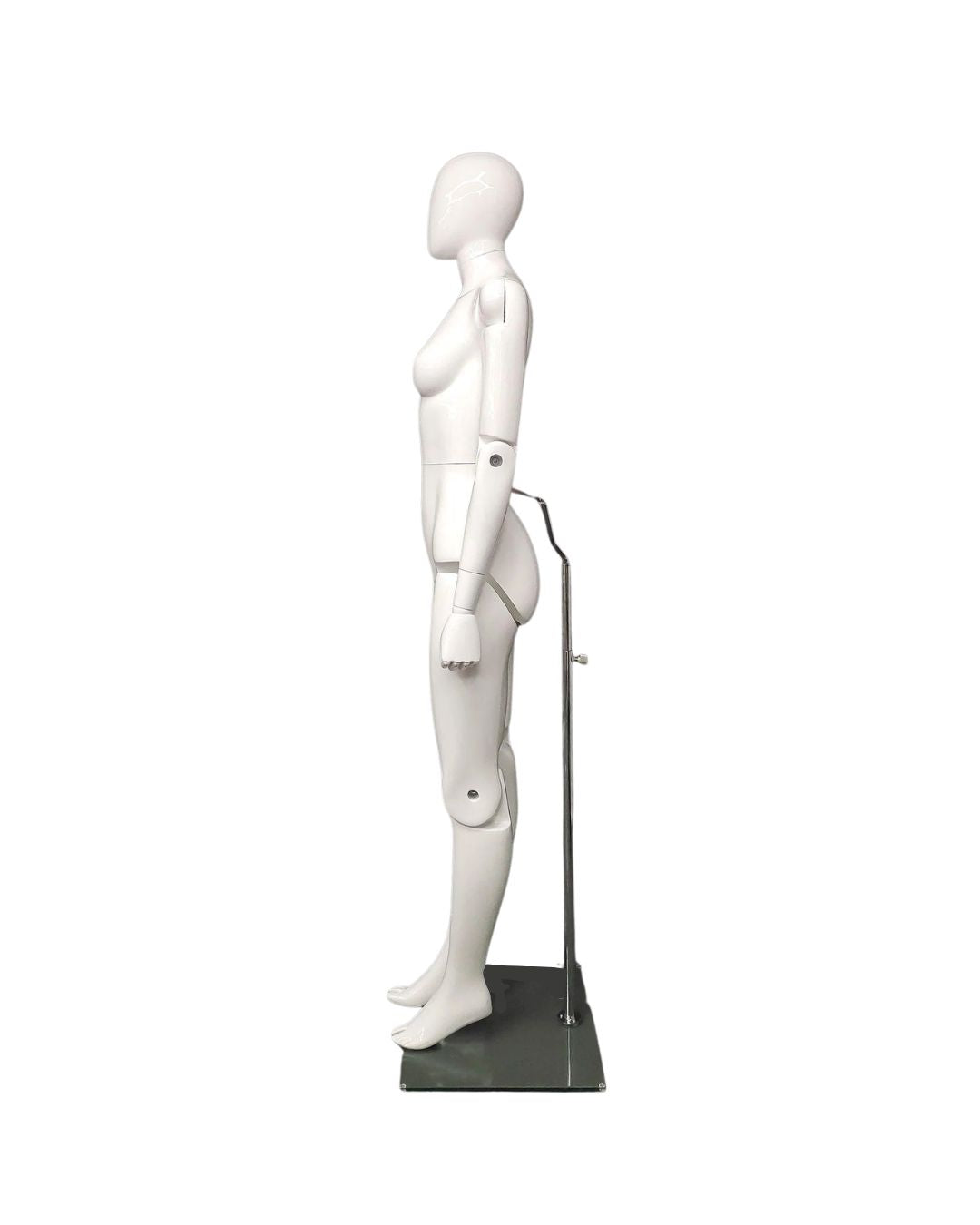 Female White Abstract Posable Mannequin (TMK-MD-Z-FFXWEG)