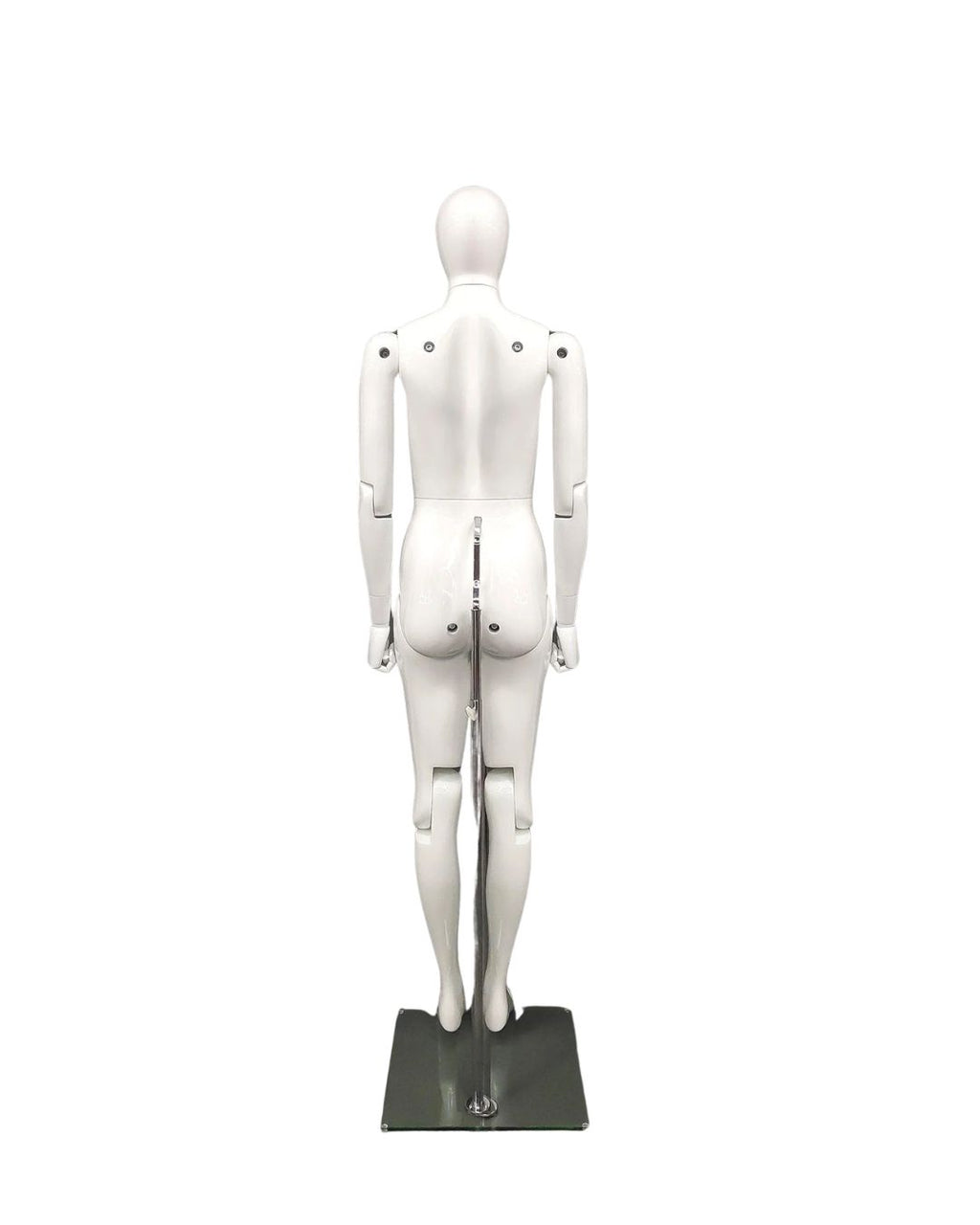 Female White Abstract Posable Mannequin (TMK-MD-Z-FFXWEG)