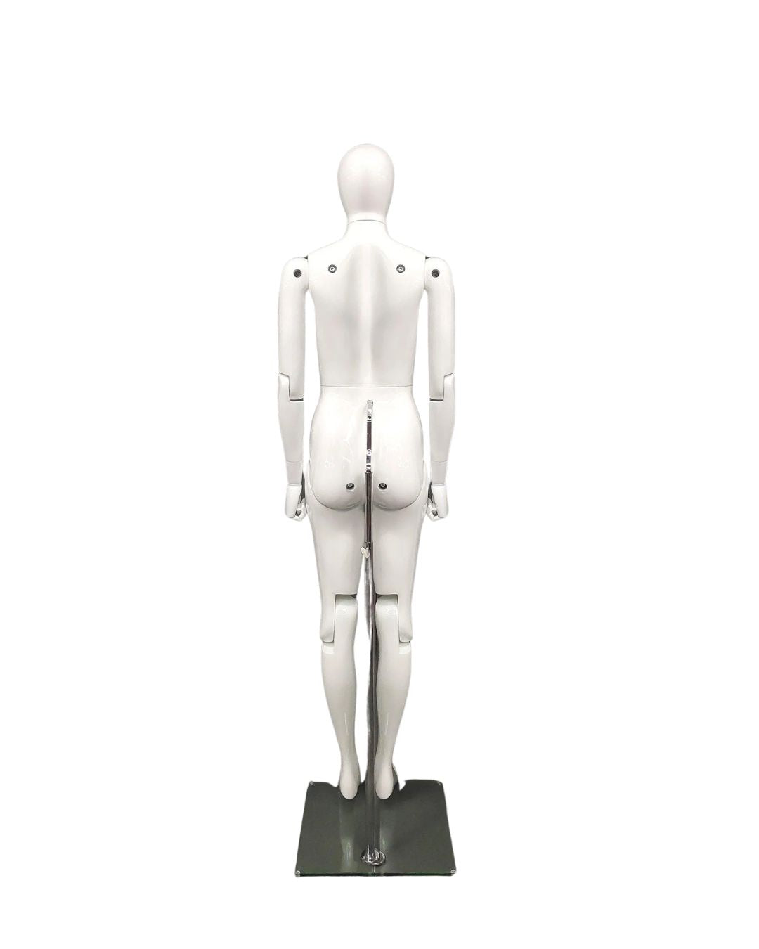 Female White Abstract Posable Mannequin (TMK-MD-Z-FFXWEG)