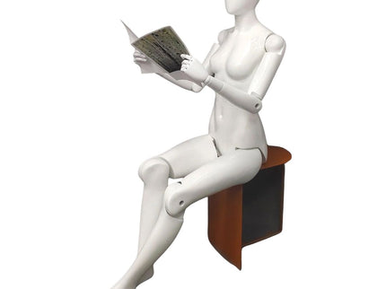 Female White Abstract Posable Mannequin (TMK-MD-Z-FFXWEG)