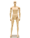 6 ft Posable Mannequin - Male (TMK-MD-Z-MFXF)