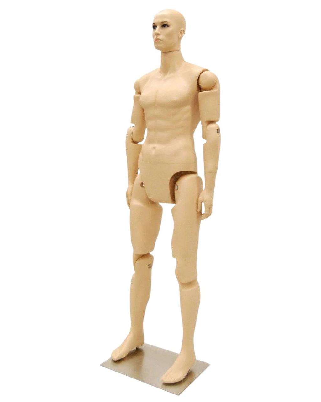 6 ft Posable Mannequin - Male (TMK-MD-Z-MFXF)