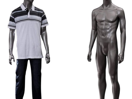 Male Abstract Gray Mannequin (TMK-MZ-AE05)