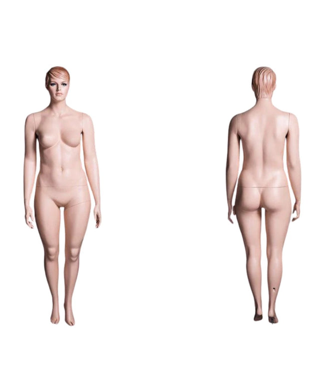Realistic Plus-Size Female Mannequin (TMK-MZ-AVIS1)