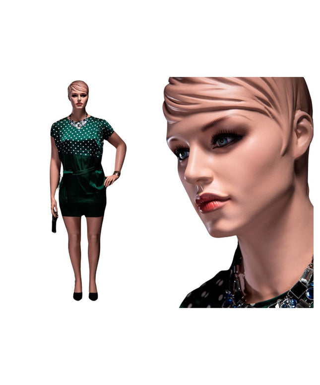 Realistic Plus-Size Female Mannequin (TMK-MZ-AVIS3)