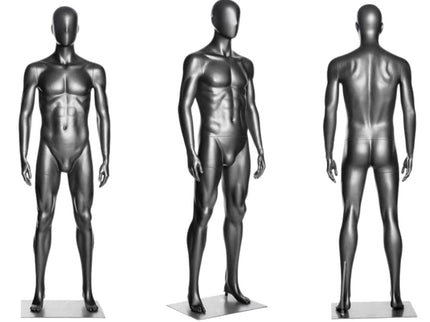 Metallic - Abstract Mannequin - Male (TMK-MZ-DS001)