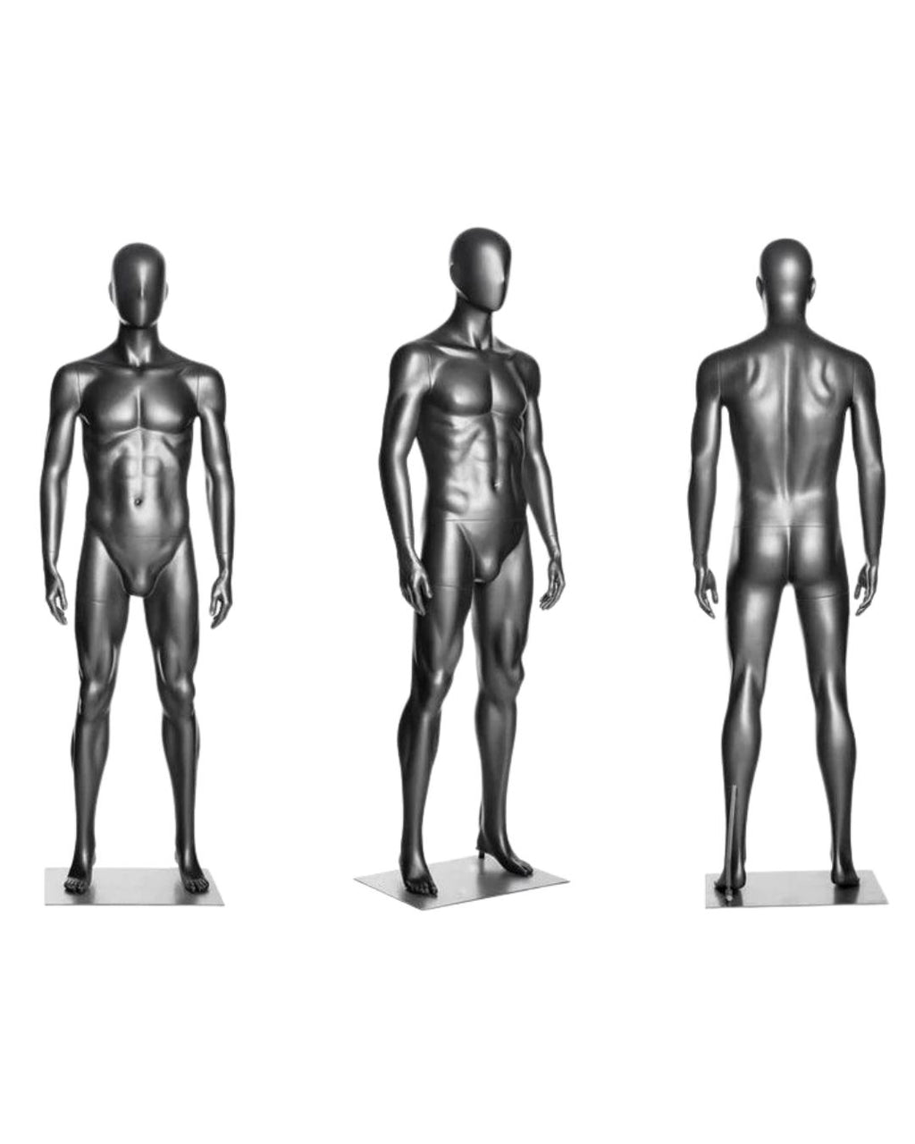 Metallic - Abstract Mannequin - Male (TMK-MZ-DS001)
