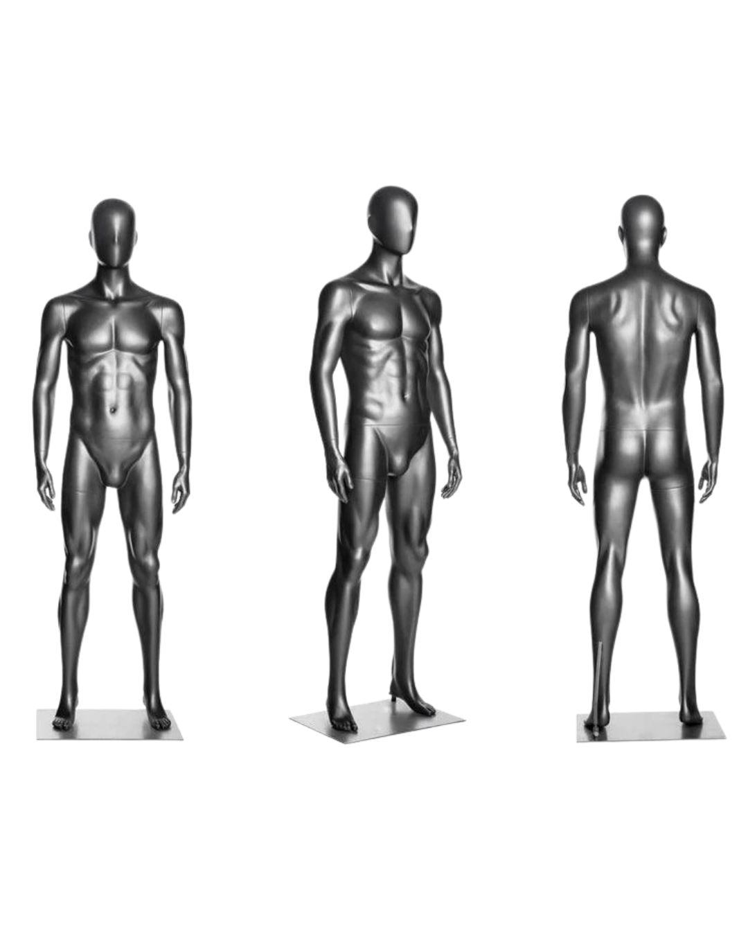 Metallic - Abstract Mannequin - Male (TMK-MZ-DS001)
