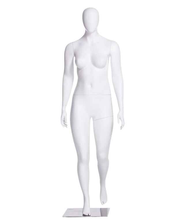 Plus Size Female Egghead Mannequin (TMK-MZ-F3D01W)