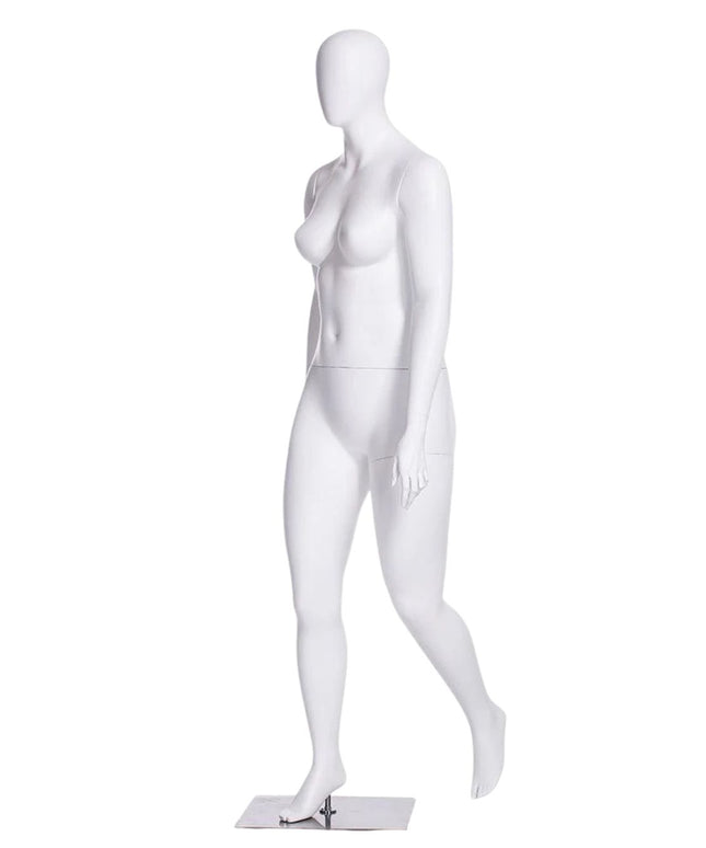 Plus Size Female Egghead Mannequin (TMK-MZ-F3D01W)