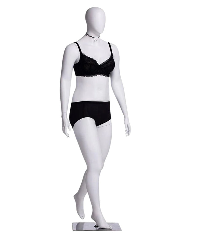 Plus Size Female Egghead Mannequin (TMK-MZ-F3D01W)