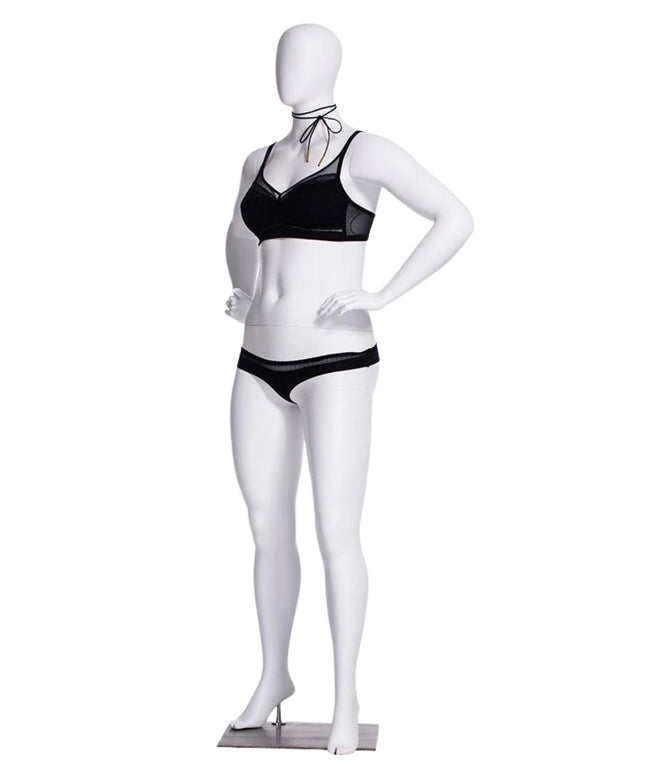 Plus Size Female Egghead Mannequin (TMK-MZ-F3D02W)