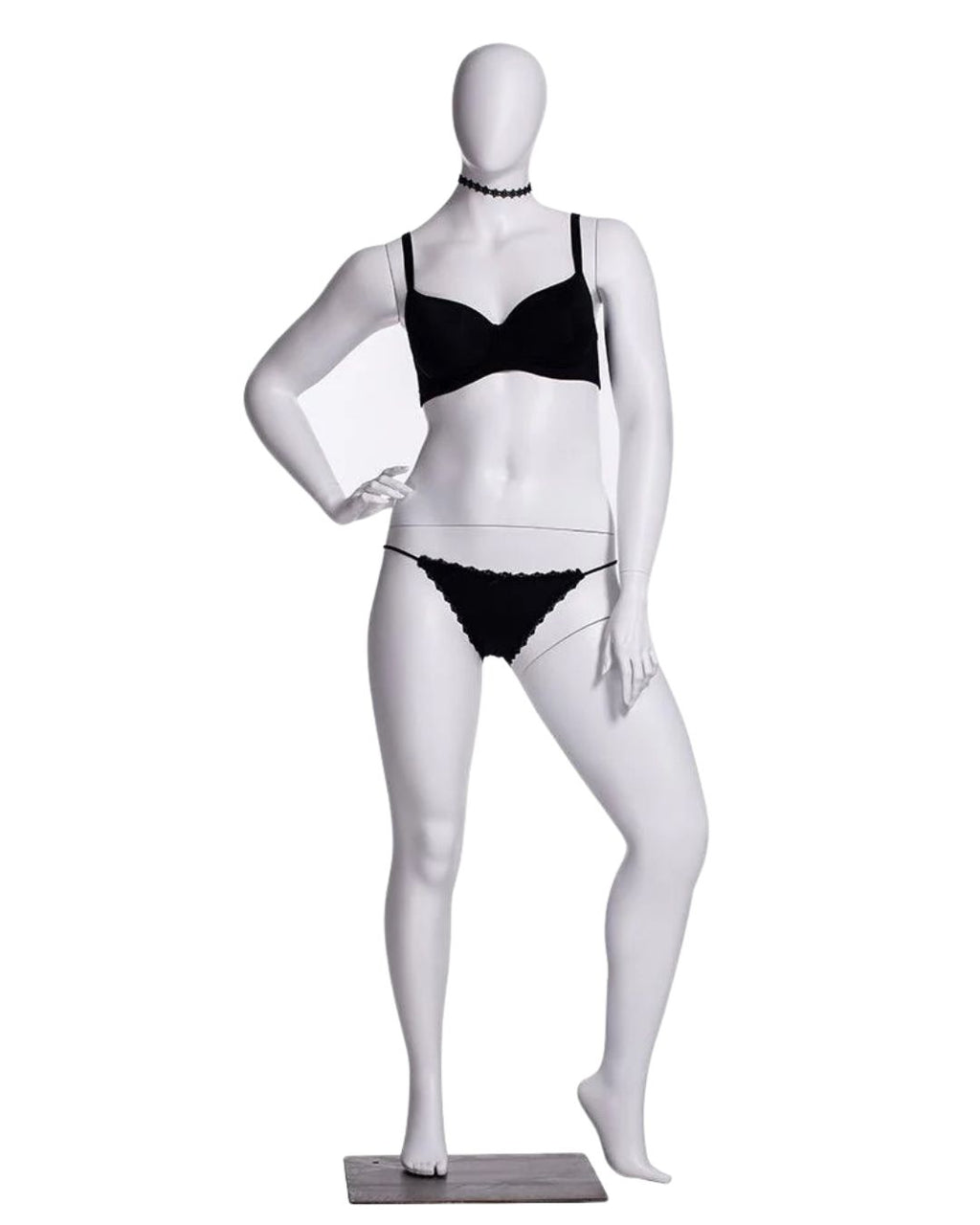 Plus Size Female Egghead Mannequin (TMK-MZ-F3D03W)