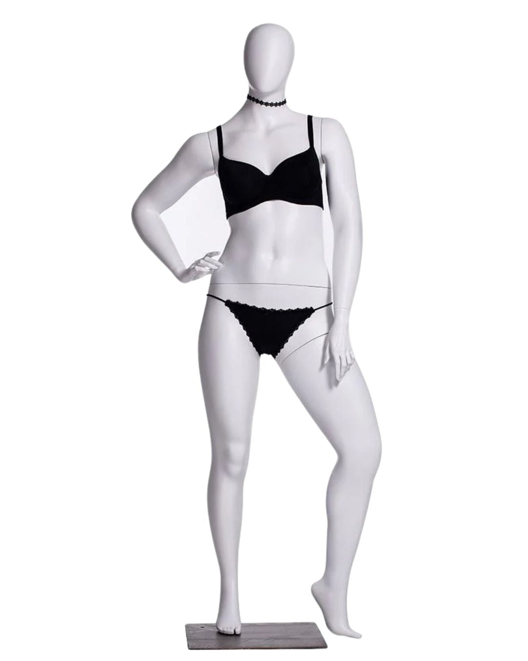 Plus Size Female Egghead Mannequin (TMK-MZ-F3D03W)