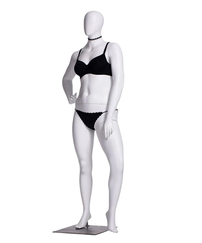 Plus Size Female Egghead Mannequin (TMK-MZ-F3D03W)