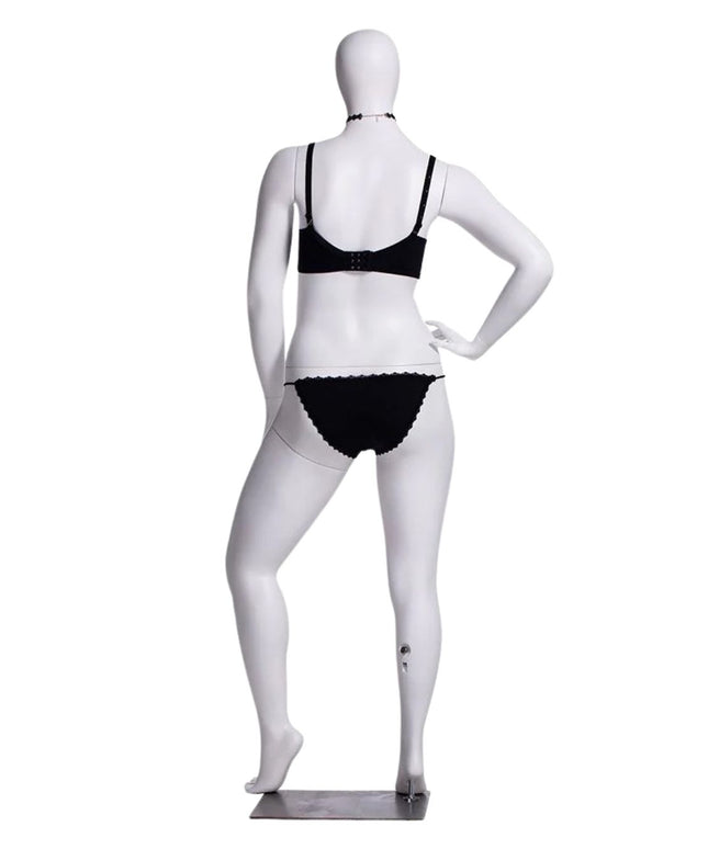 Plus Size Female Egghead Mannequin (TMK-MZ-F3D03W)