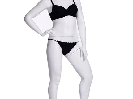Plus Size Female Egghead Mannequin (TMK-MZ-F3D03W)