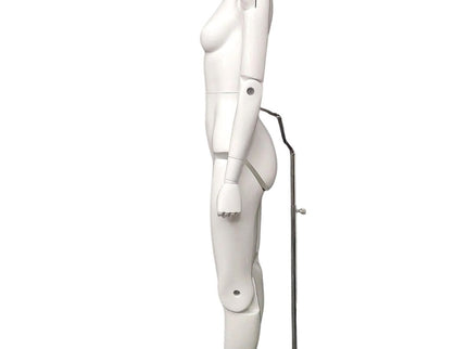 Female White Abstract Posable Mannequin (TMK-MZ-FM01-WEG)
