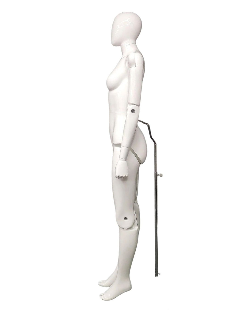 Female White Abstract Posable Mannequin (TMK-MZ-FM01-WEG)