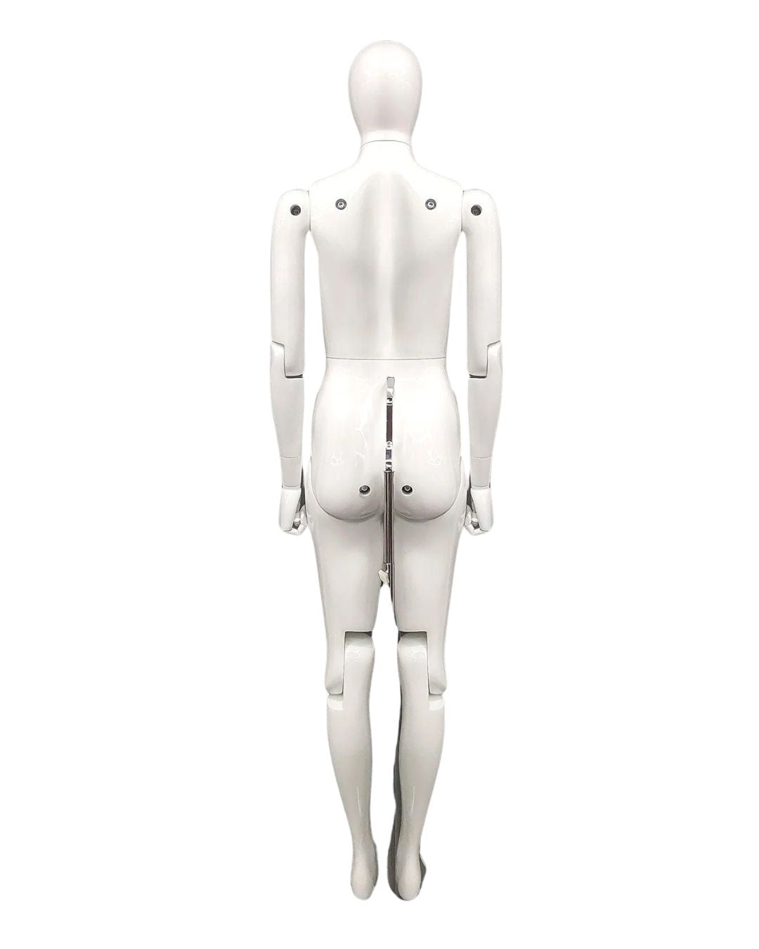 Female White Abstract Posable Mannequin (TMK-MZ-FM01-WEG)