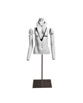 Ultimate Female Invisible Ghost Mannequin Torso 2.0 (TMK-MZ-GH1/2F)