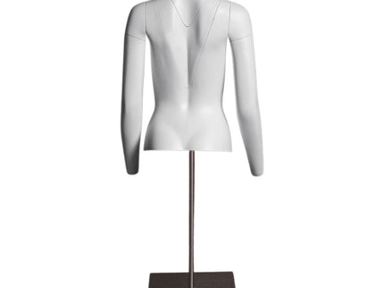 Ultimate Female Invisible Ghost Mannequin Torso 2.0 (TMK-MZ-GH1/2F)