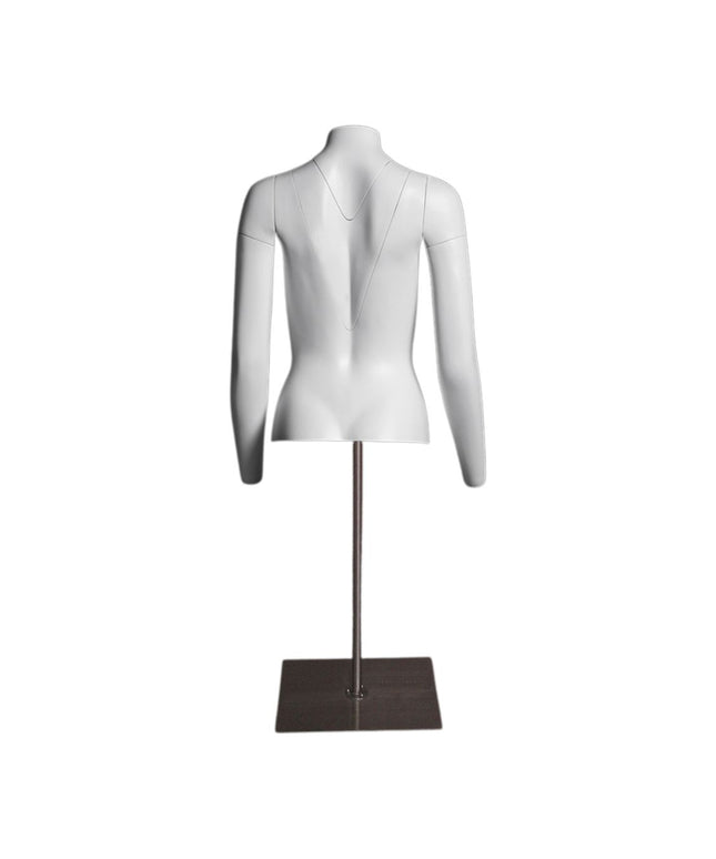 Ultimate Female Invisible Ghost Mannequin Torso 2.0 (TMK-MZ-GH1/2F)