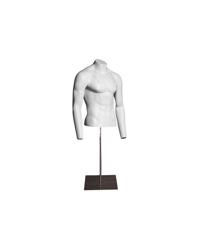 Ultimate Invisible Ghost Male Mannequin Torso (TMK-MZ-GH1/2M)