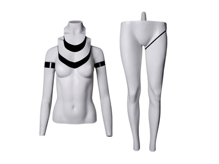 Female Invisible Ghost Mannequin Full Body for Photography Version 1.0 (TMK-MZ-GH2--S)