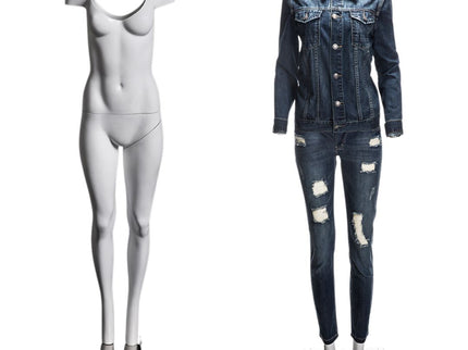 Female Invisible Ghost Mannequin Full Body for Photography Version 1.0 (TMK-MZ-GH2--S)