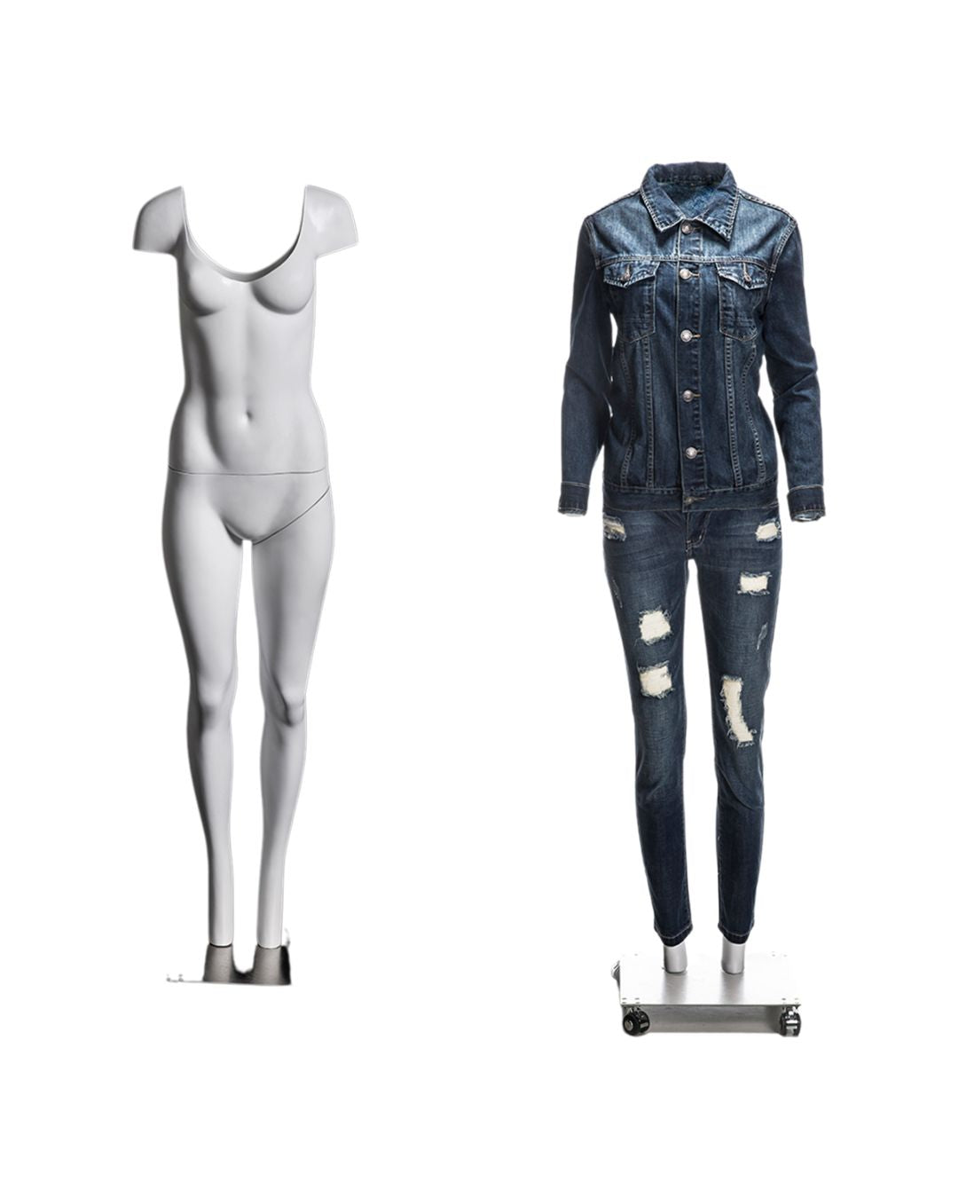 Female Invisible Ghost Mannequin Full Body for Photography Version 1.0 (TMK-MZ-GH2--S)