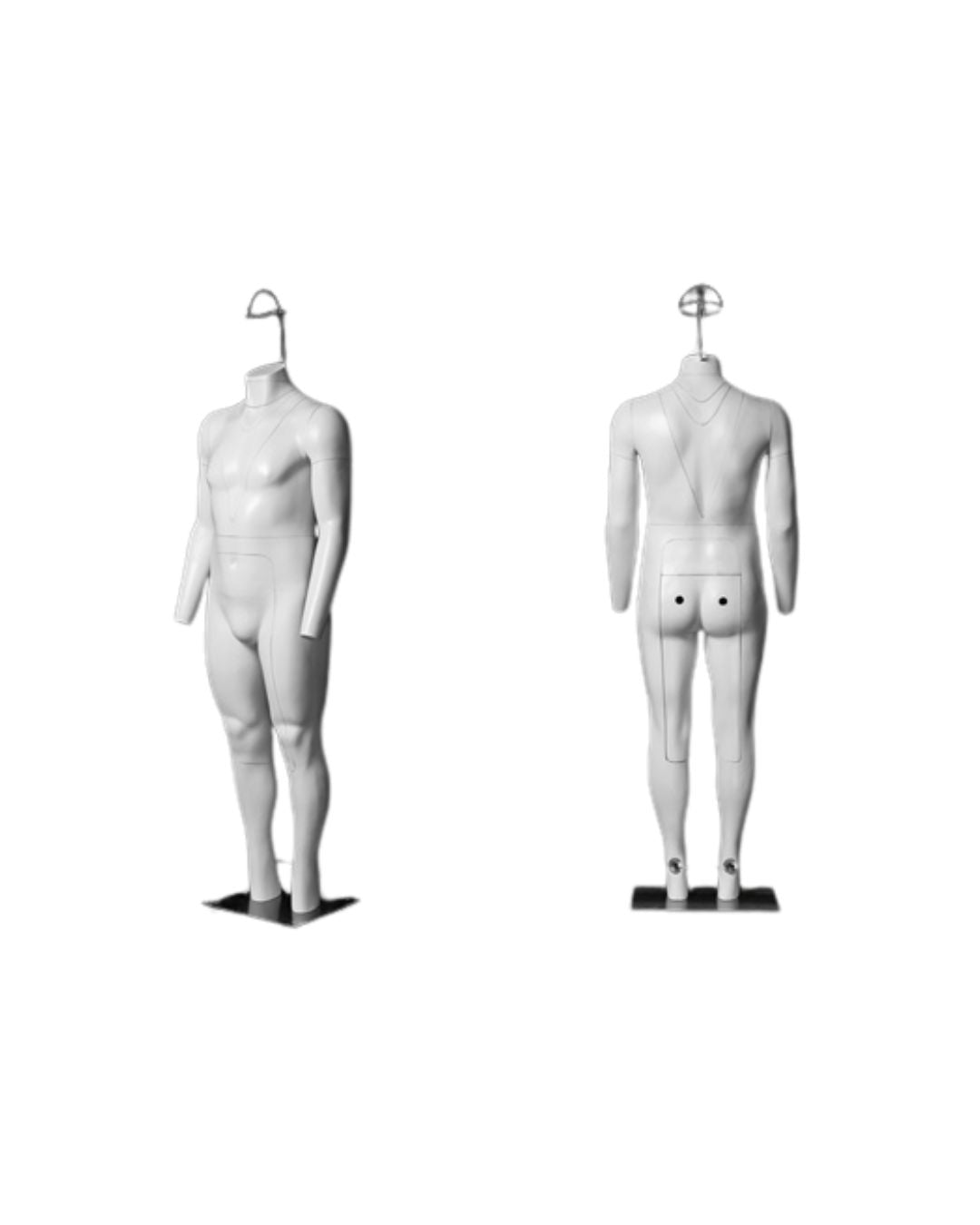 Plus Size Male Invisible Ghost Mannequin Full Body Ver 2.0 for Photography (TMK-MZ-GH25)