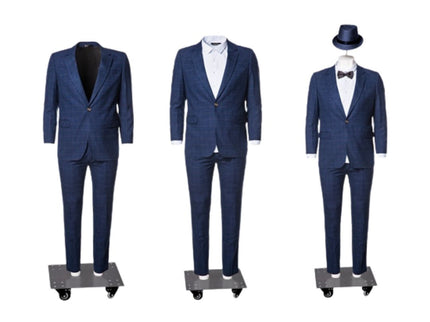 Plus Size Male Invisible Ghost Mannequin Full Body Ver 2.0 for Photography (TMK-MZ-GH25)