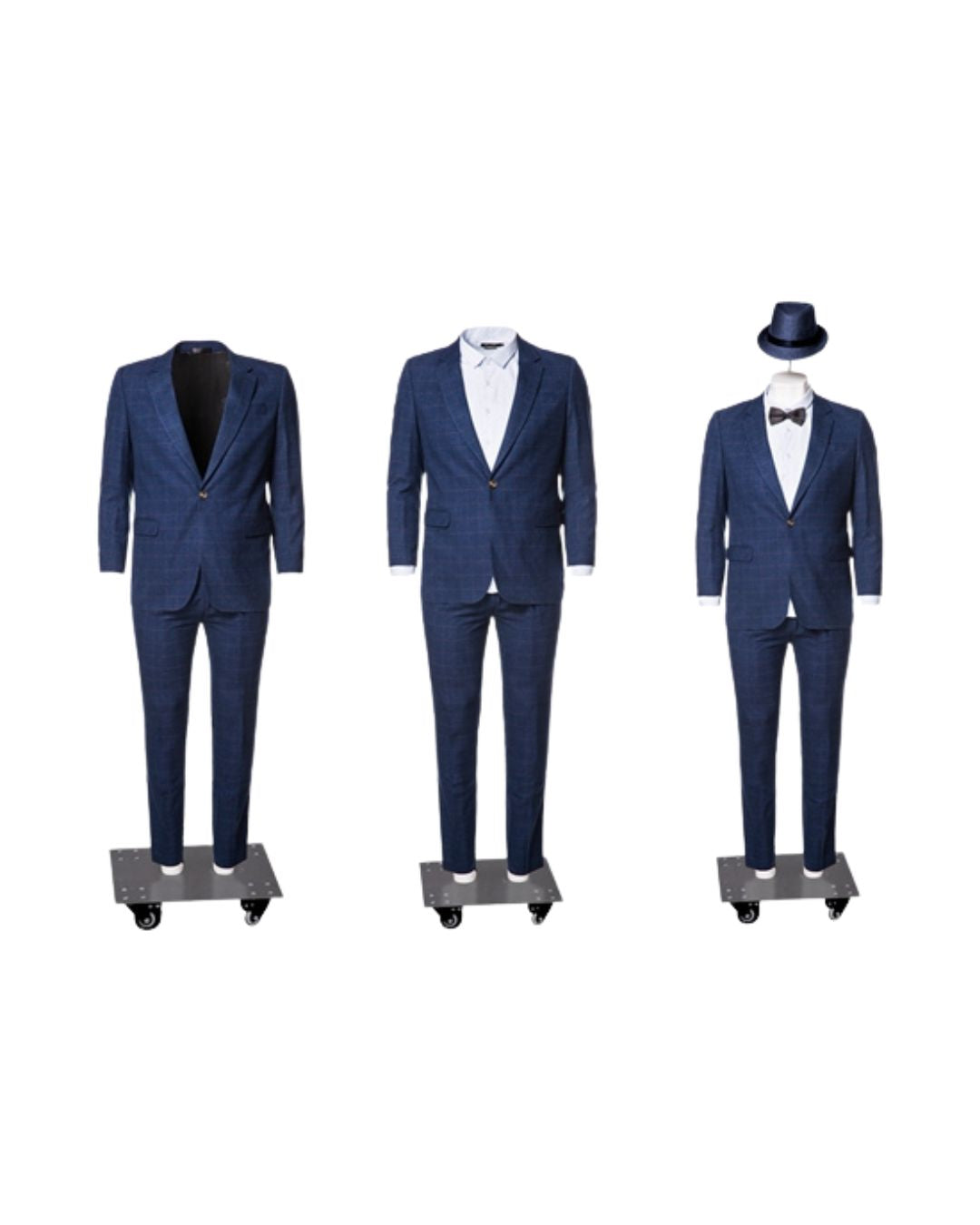 Plus Size Male Invisible Ghost Mannequin Full Body Ver 2.0 for Photography (TMK-MZ-GH25)