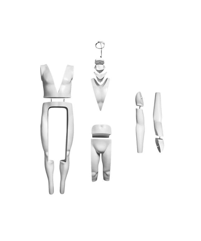 Plus Size Male Invisible Ghost Mannequin Full Body Ver 2.0 for Photography (TMK-MZ-GH25)