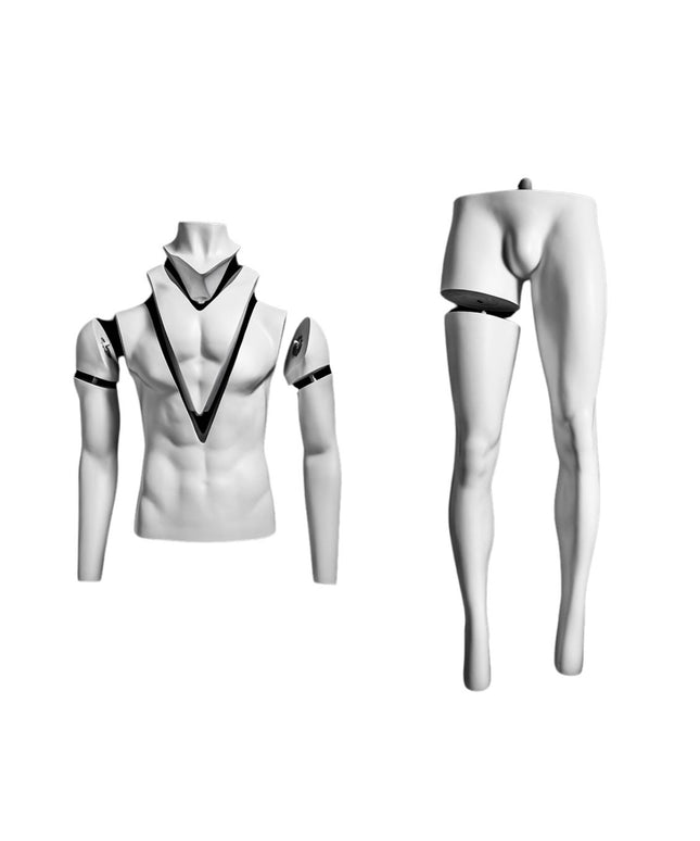 Male Invisible Ghost Mannequin Full Body Version 1.0 (TMK-MZ-GH3--S)