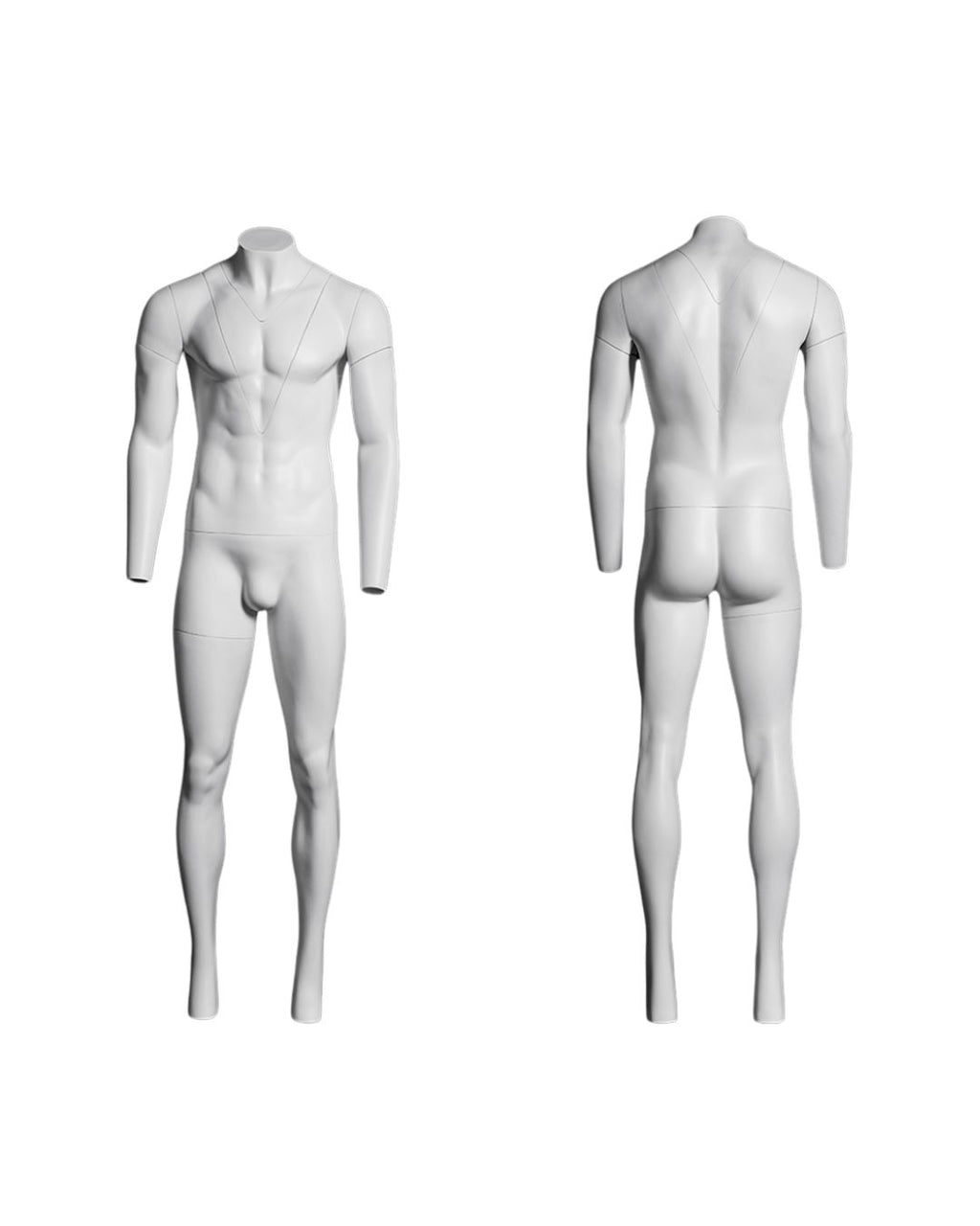 Male Invisible Ghost Mannequin Full Body Version 1.0 (TMK-MZ-GH3--S)