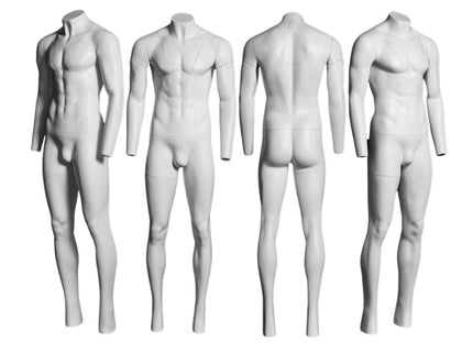Male Invisible Ghost Mannequin Full Body Version 1.0 (TMK-MZ-GH3--S)