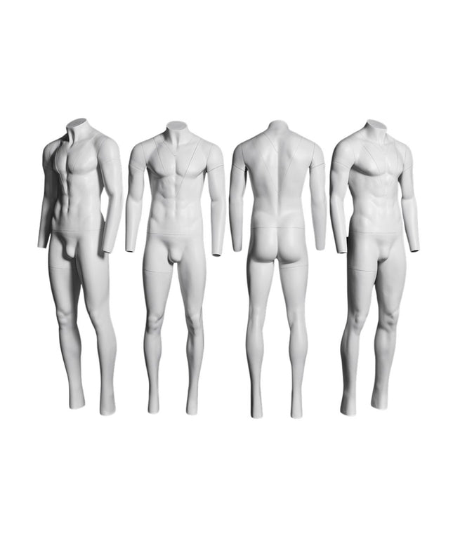 Male Invisible Ghost Mannequin Full Body Version 1.0 (TMK-MZ-GH3--S)