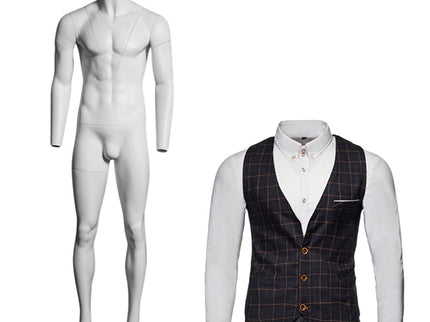 Male Invisible Ghost Mannequin Full Body Version 1.0 (TMK-MZ-GH3--S)