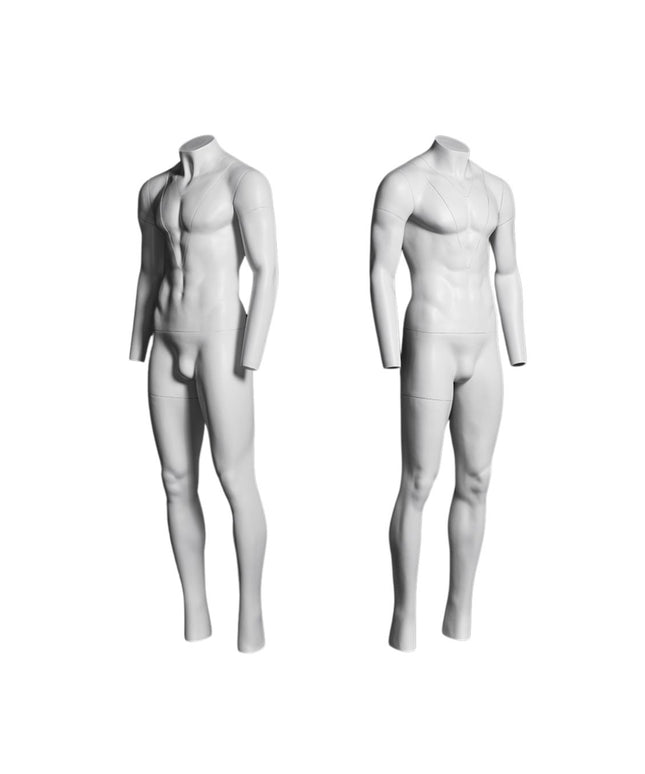Male Invisible Ghost Mannequin Full Body Version 1.0 (TMK-MZ-GH3--S)