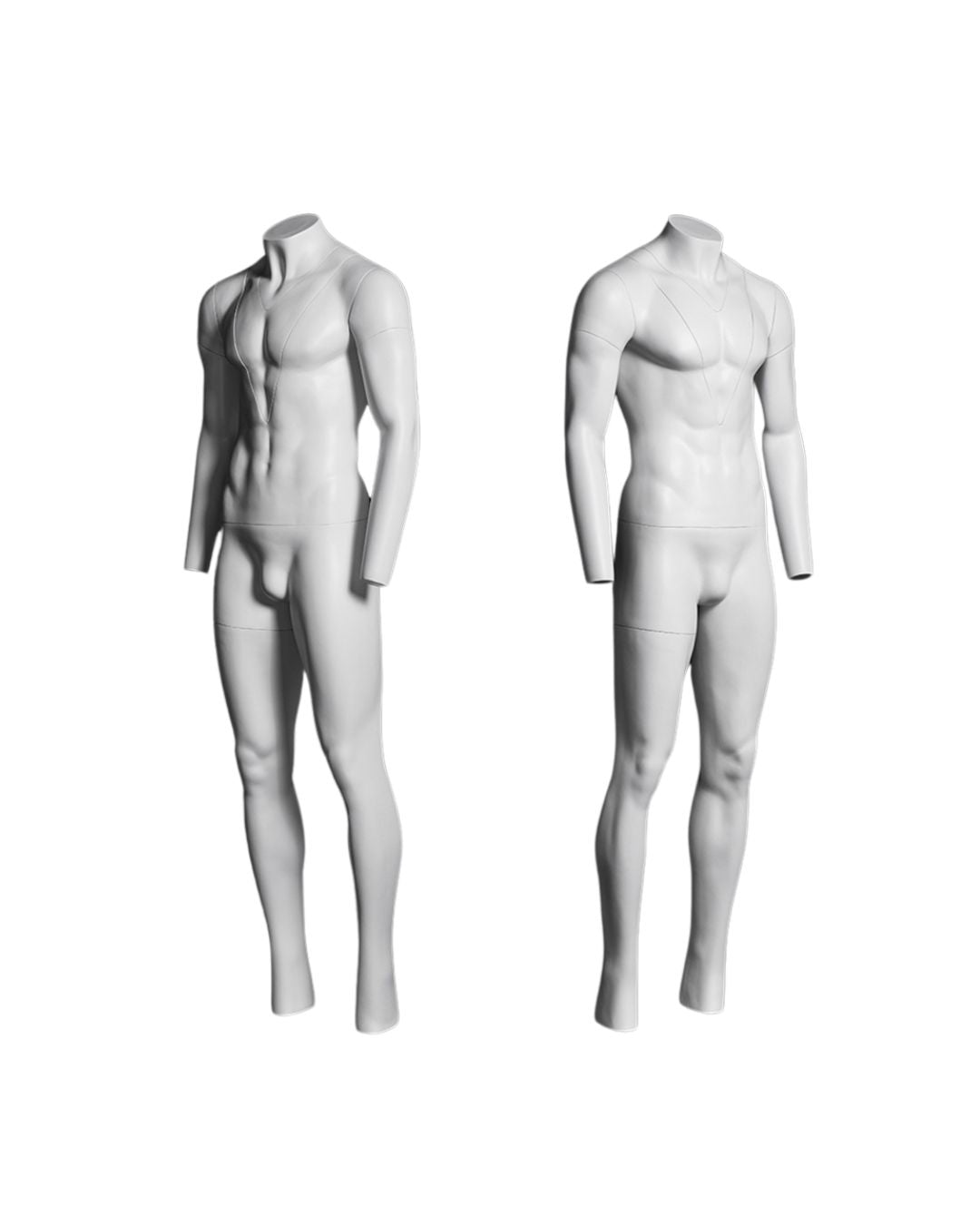 Male Invisible Ghost Mannequin Full Body Version 1.0 (TMK-MZ-GH3--S)