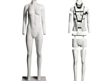 Ultimate Female Invisible Ghost Mannequin Full Body Version 3.0 (TMK-MZ-GHT-F)