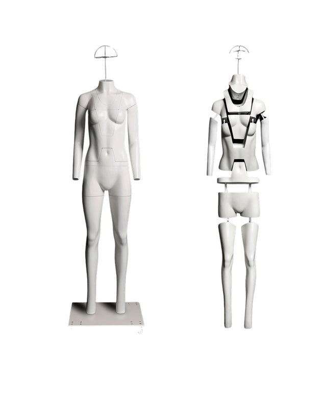 Ultimate Female Invisible Ghost Mannequin Full Body Version 3.0 (TMK-MZ-GHT-F)