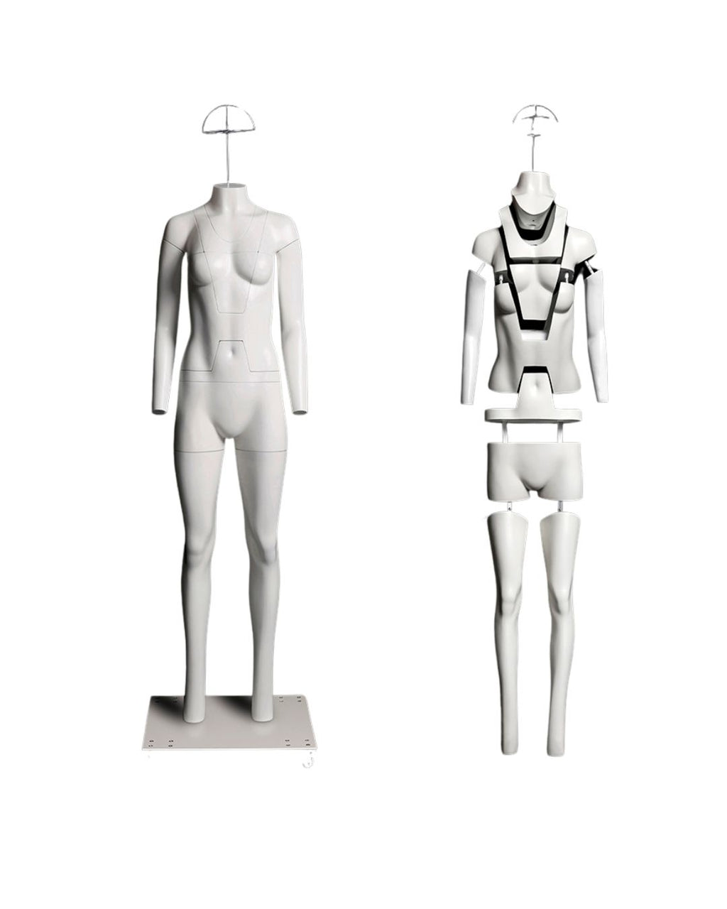 Ultimate Female Invisible Ghost Mannequin Full Body Version 3.0 (TMK-MZ-GHT-F)